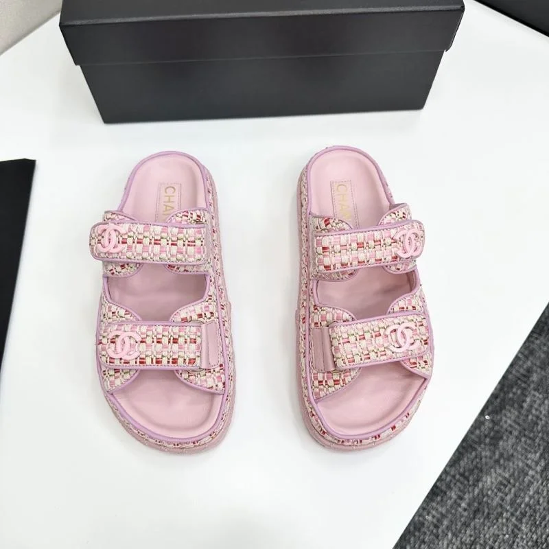 Upgraded Chanel Slippers 20373