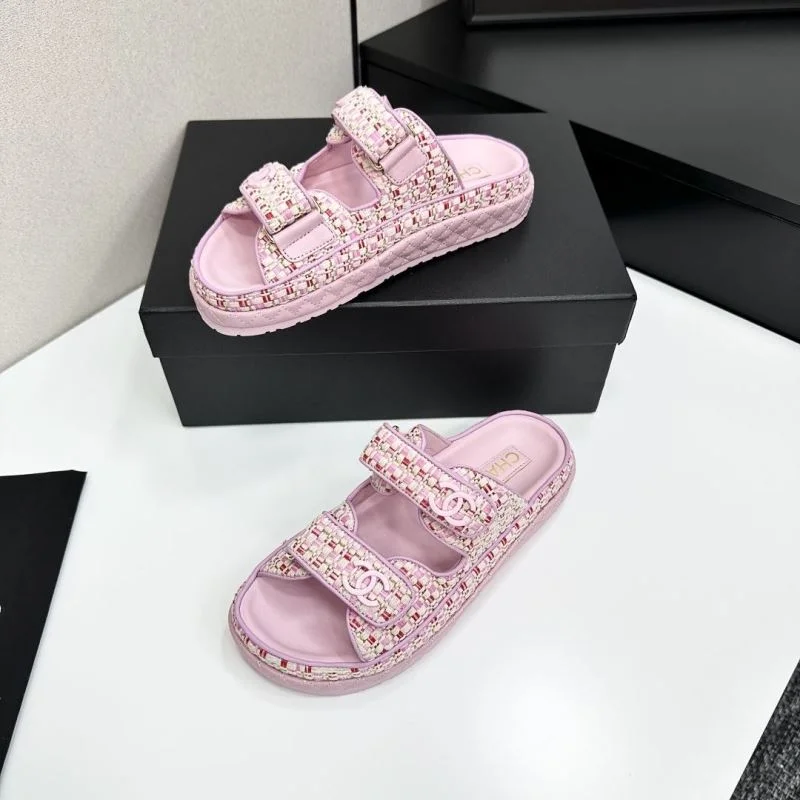 Upgraded Chanel Slippers 20373