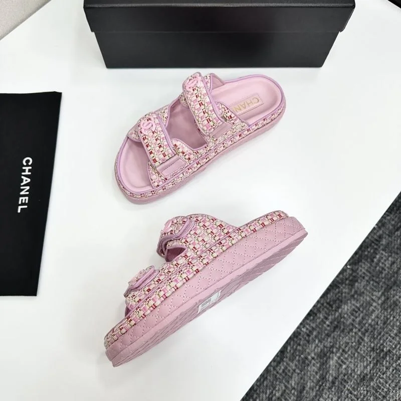 Upgraded Chanel Slippers 20373