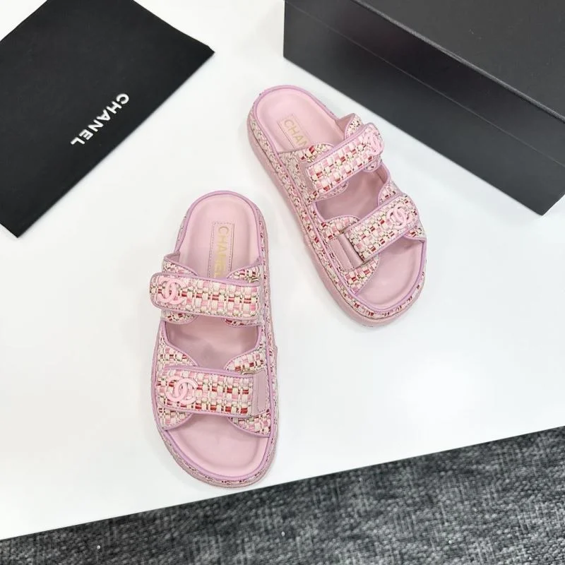 Upgraded Chanel Slippers 20373