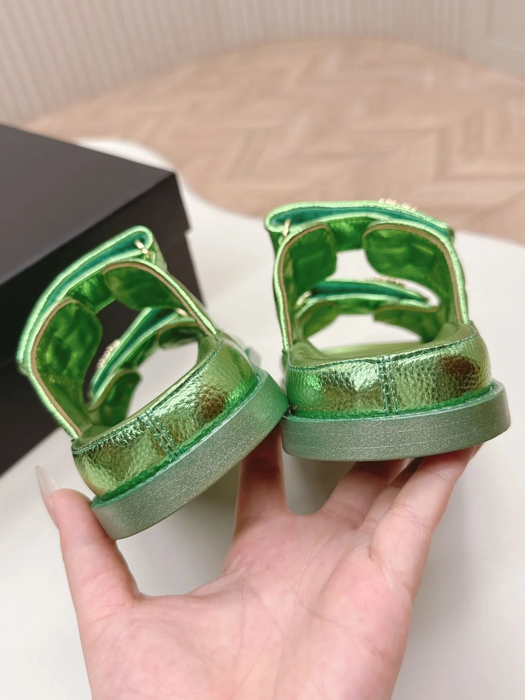 Breathable Chanel Slippers 17705