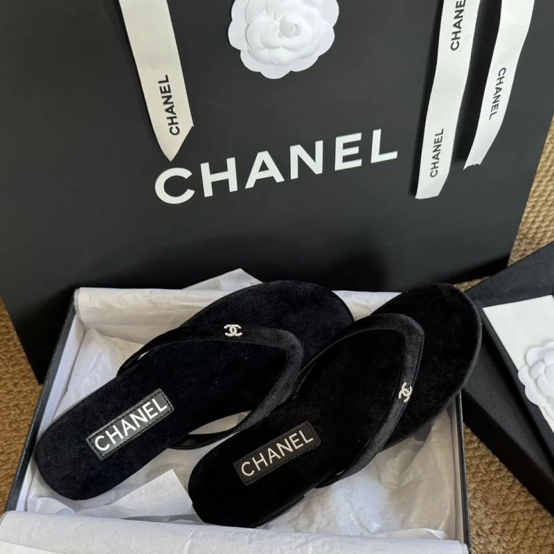 Breathable Chanel Slippers 17643