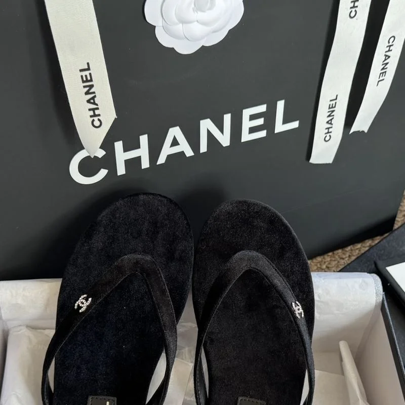 Breathable Chanel Slippers 17643