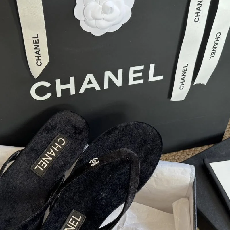 Breathable Chanel Slippers 17643