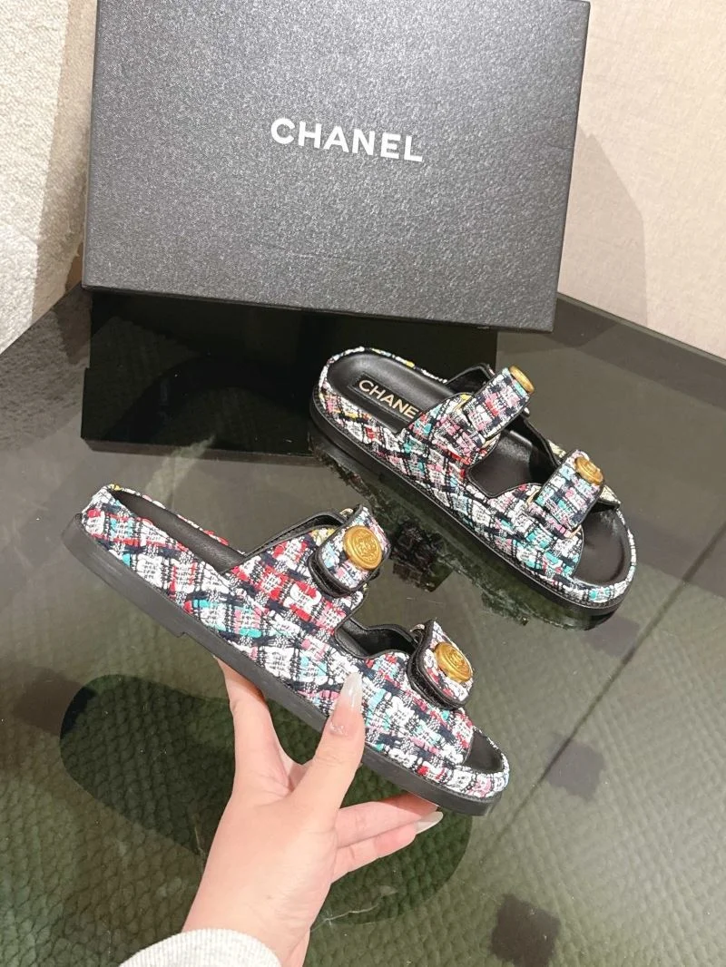 Breathable Chanel Slippers 17621