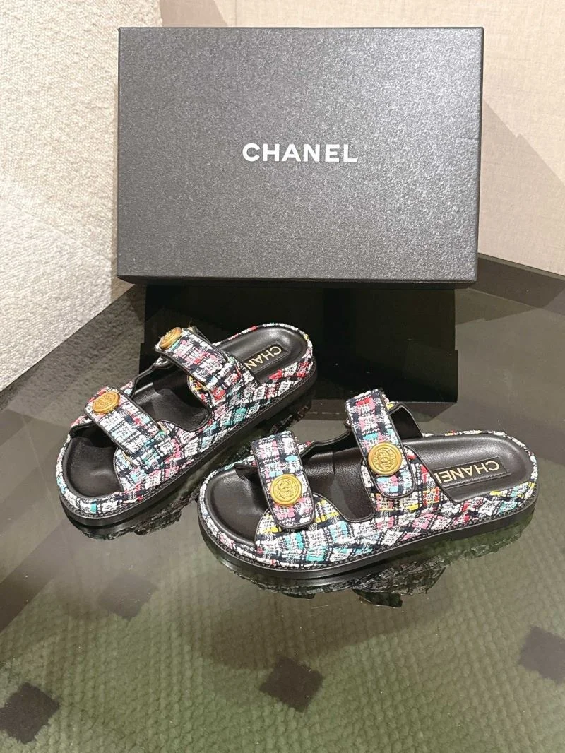 Breathable Chanel Slippers 17621