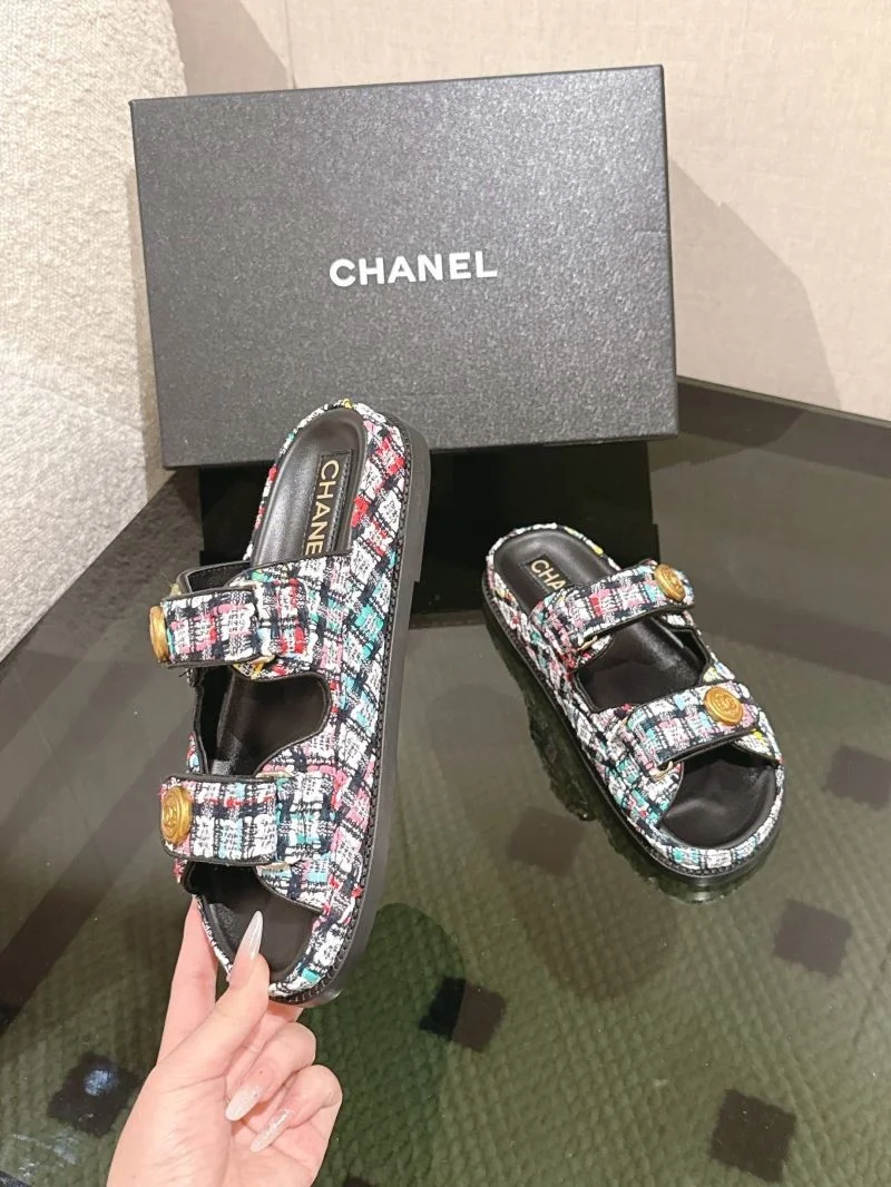 Breathable Chanel Slippers 17621