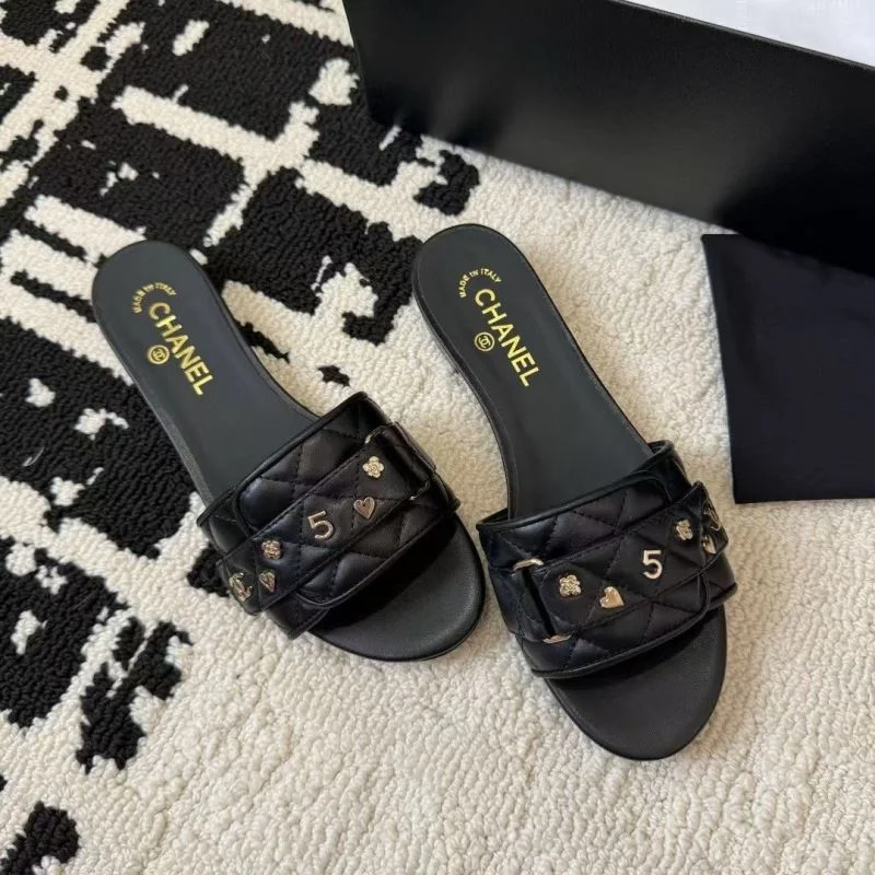 Sporty Chanel Slippers 17609