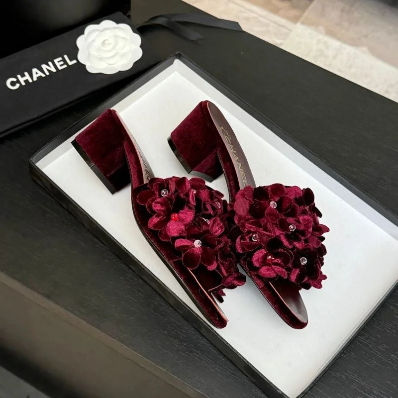 Chanel Slippers Colorful 17594