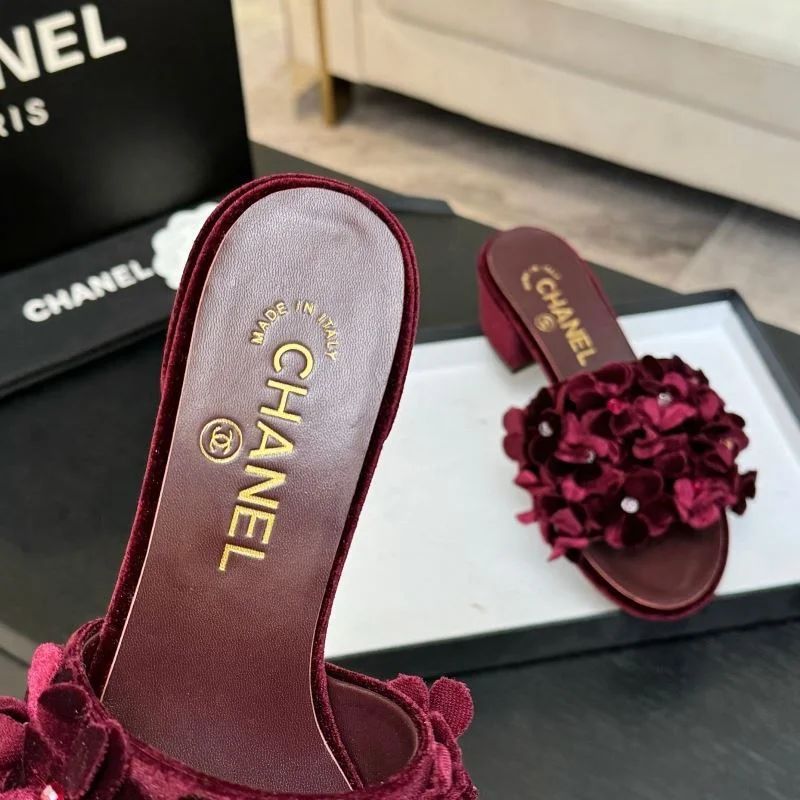 Chanel Slippers Colorful 17594