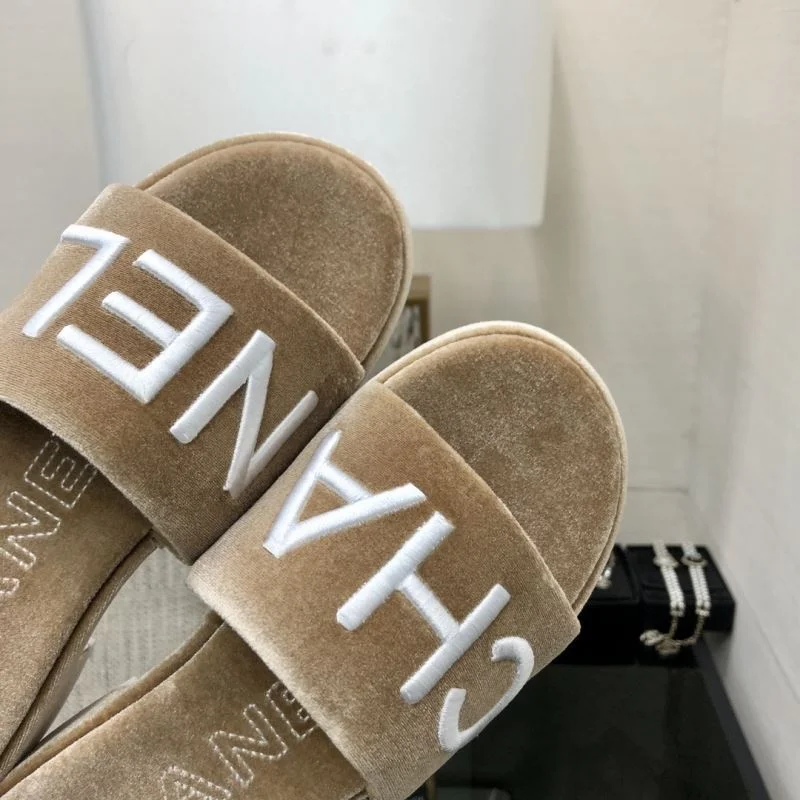 WaterResistant Chanel Slippers 17537