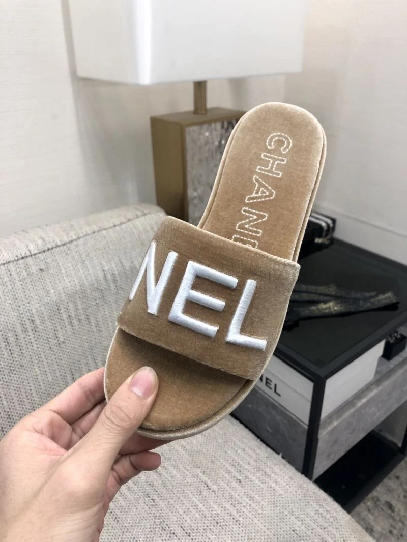 WaterResistant Chanel Slippers 17537
