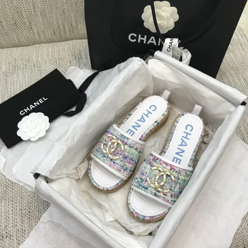 Chanel Slippers Stretchable 17485