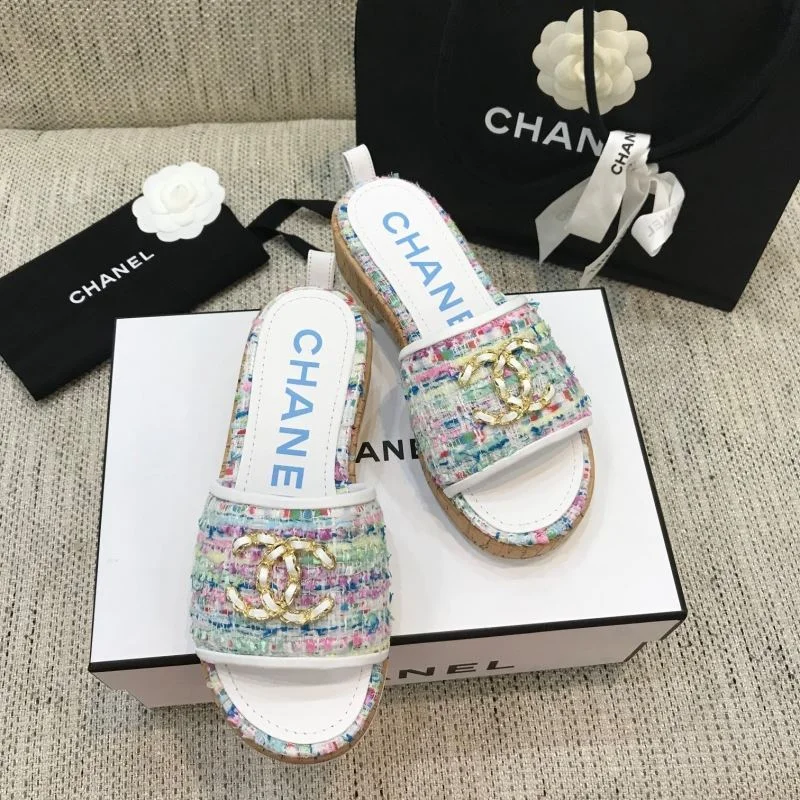 Chanel Slippers Stretchable 17485