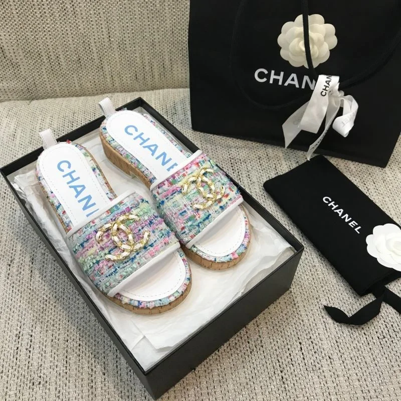 Chanel Slippers Stretchable 17485