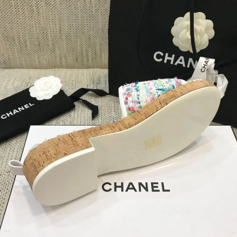 Chanel Slippers Stretchable 17485