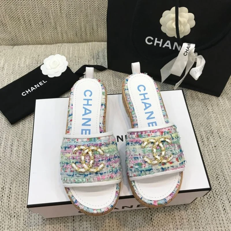 Chanel Slippers Stretchable 17485