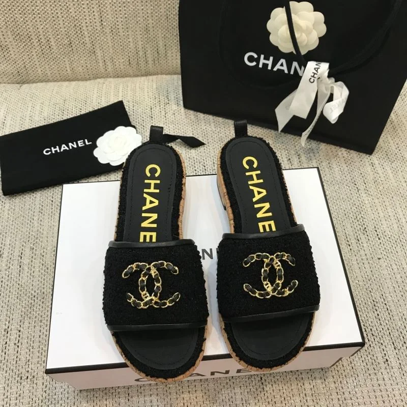 Chanel Slippers Durable 17483