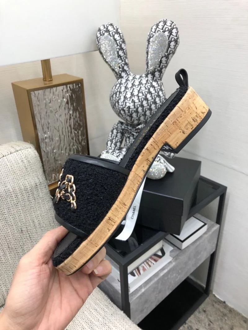 Functional Chanel Slippers 17498