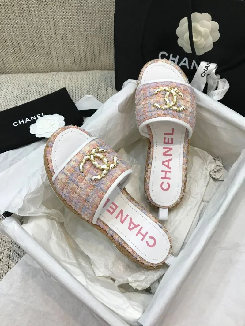 Trendsetting Chanel Slippers 17481