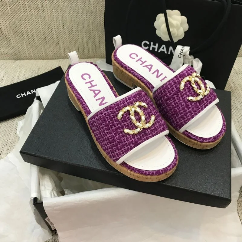 Chanel Slippers Stretchable 17473