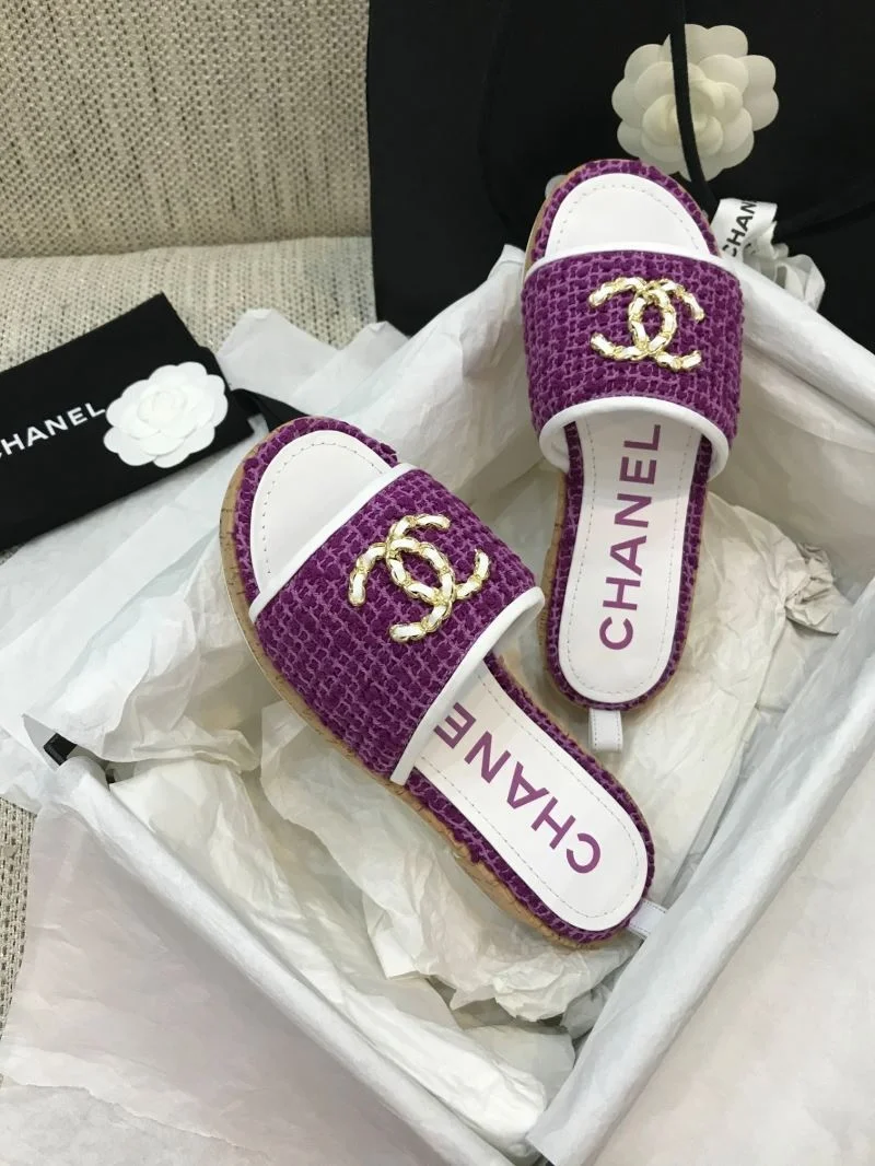Chanel Slippers Stretchable 17473