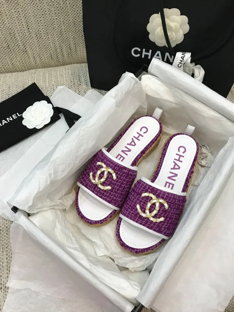 Chanel Slippers Stretchable 17473