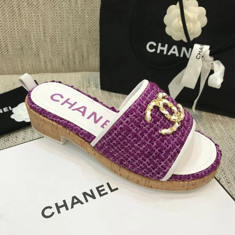 Chanel Slippers Stretchable 17473