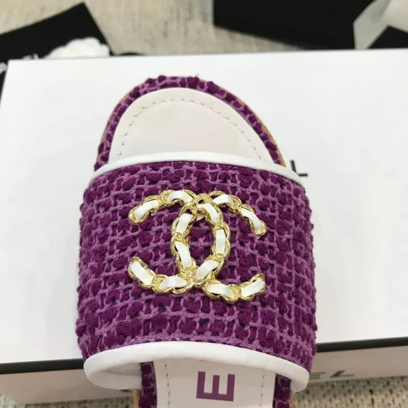 Chanel Slippers Stretchable 17473