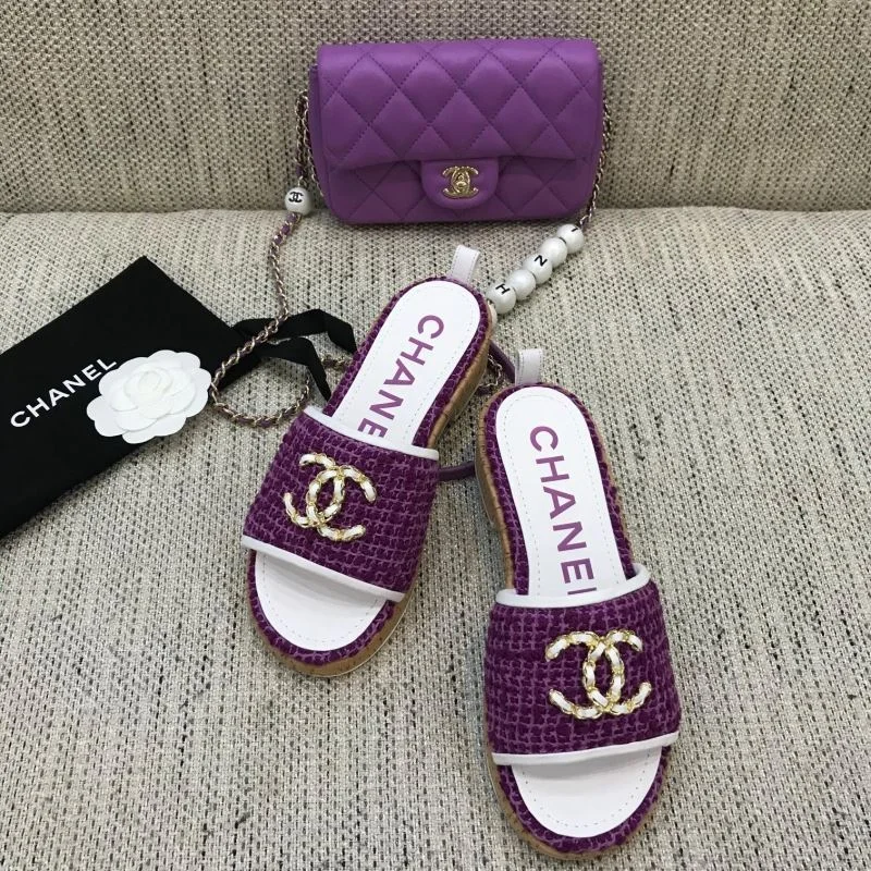 Chanel Slippers Stretchable 17473