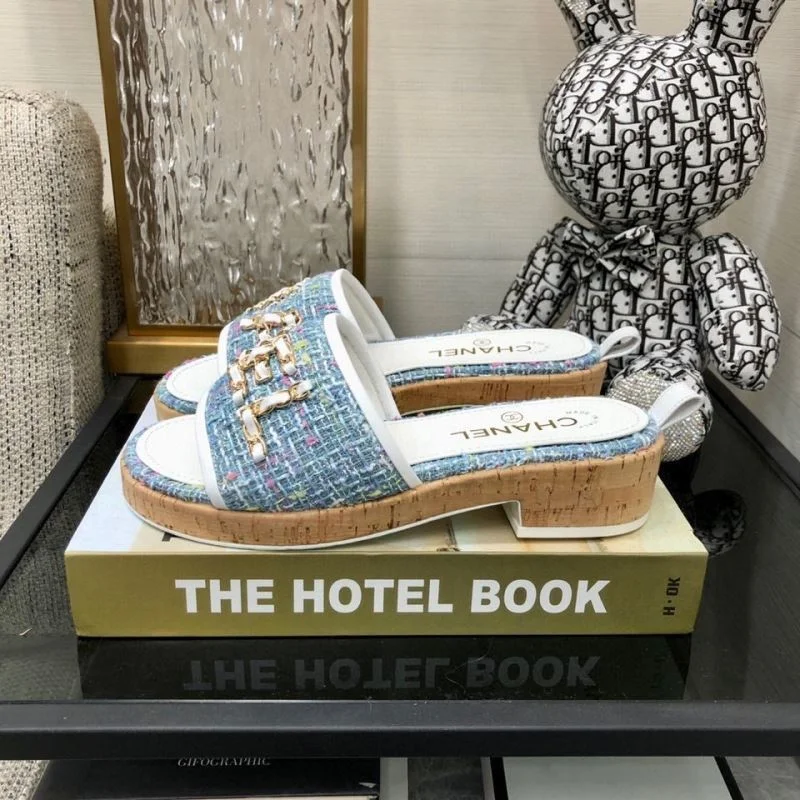 Stylish Chanel Slippers 17544