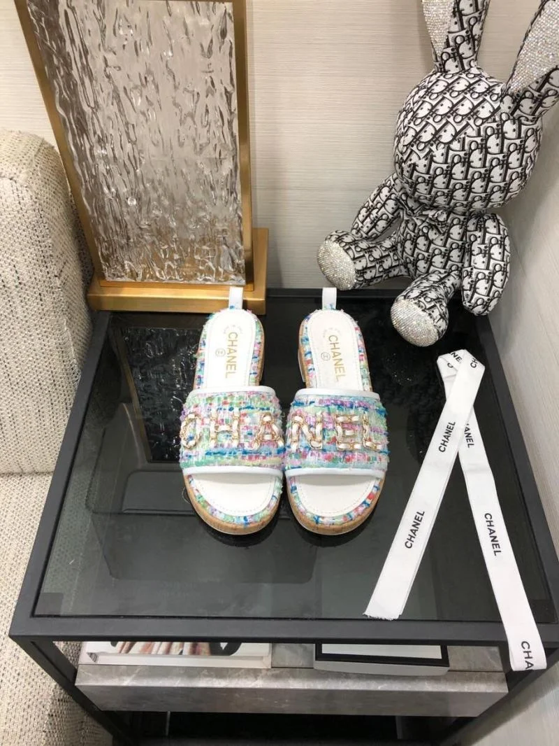 Chanel Slippers MultiPurpose 17478