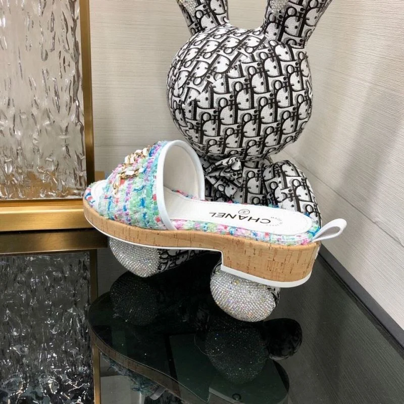 Chanel Slippers MultiPurpose 17478