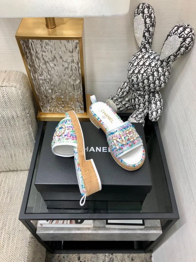 Chanel Slippers MultiPurpose 17478