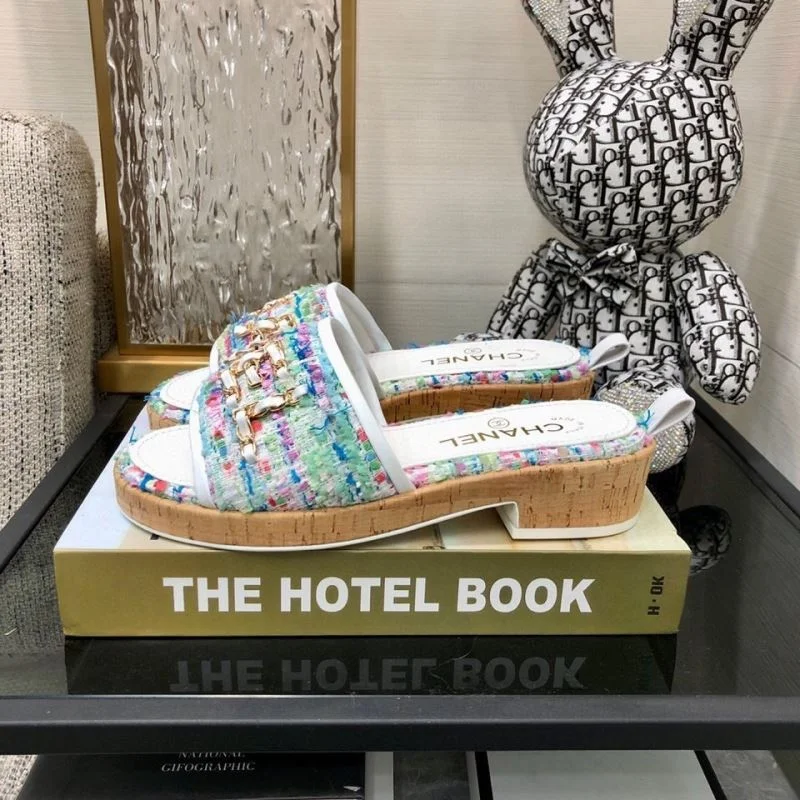 Chanel Slippers MultiPurpose 17478