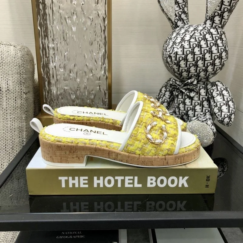 Chic Chanel Slippers 17466