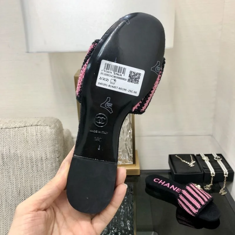 Sustainable Chanel Slippers 17449