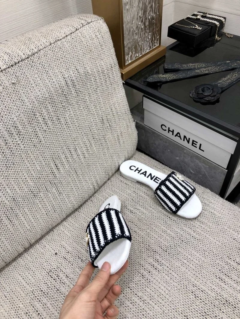 SmoothTexture Chanel Slippers 17444