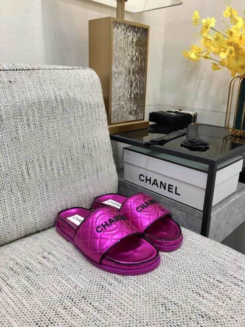 Original Chanel Slippers 17429