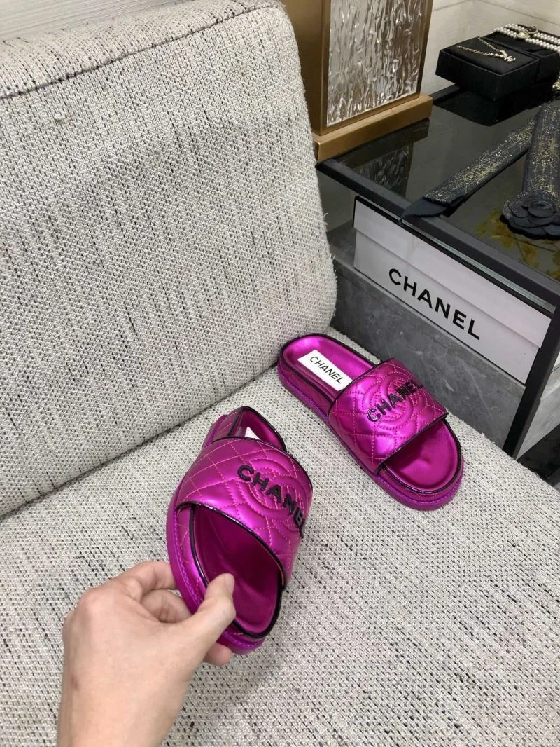Original Chanel Slippers 17429
