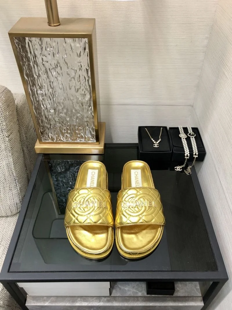 SmoothTexture Chanel Slippers 17420
