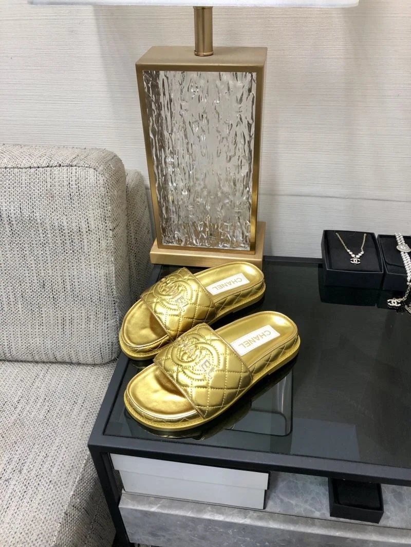 SmoothTexture Chanel Slippers 17420