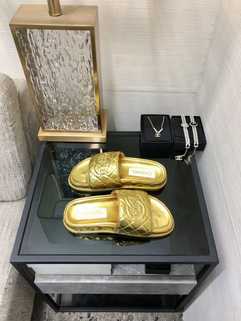 SmoothTexture Chanel Slippers 17420