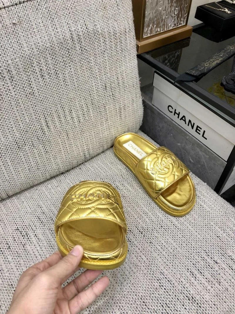 SmoothTexture Chanel Slippers 17420