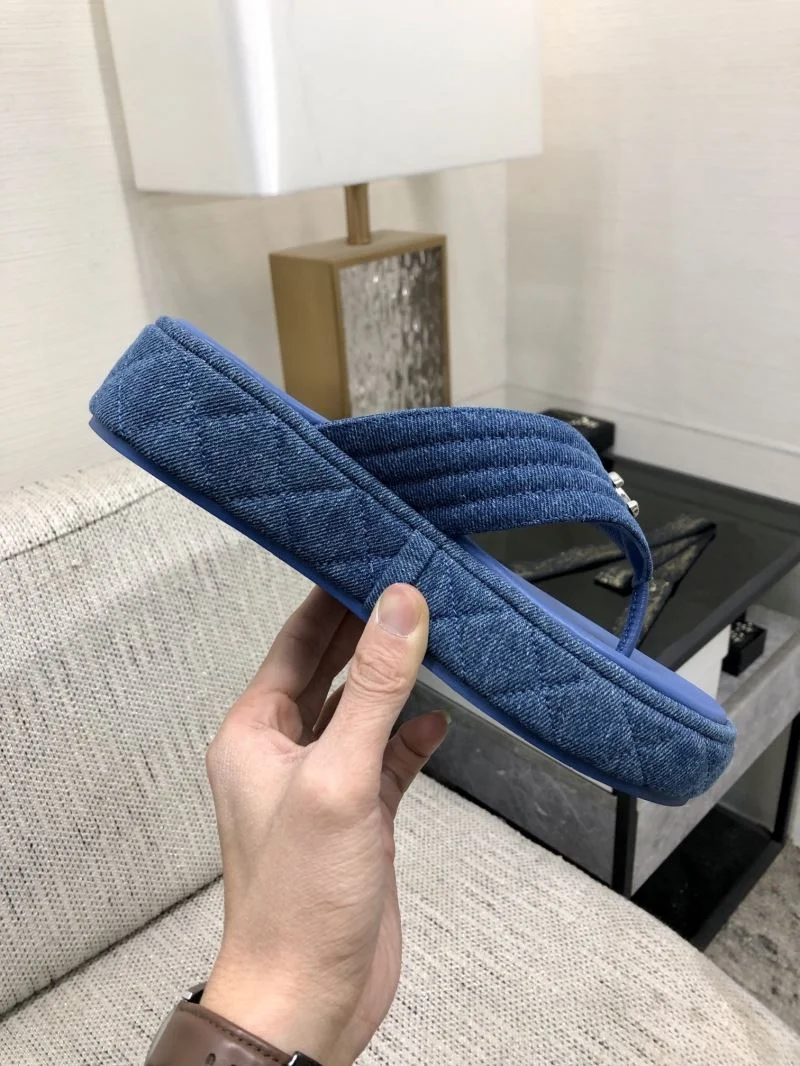 Packable Chanel Slippers 17419