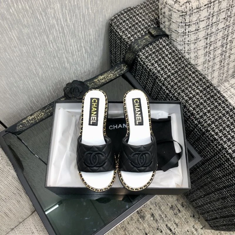 Soft Chanel Slippers 17441