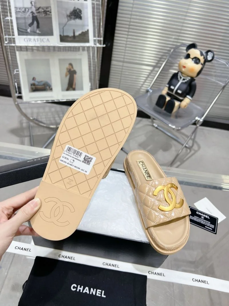 Chanel Slippers Durable 17381