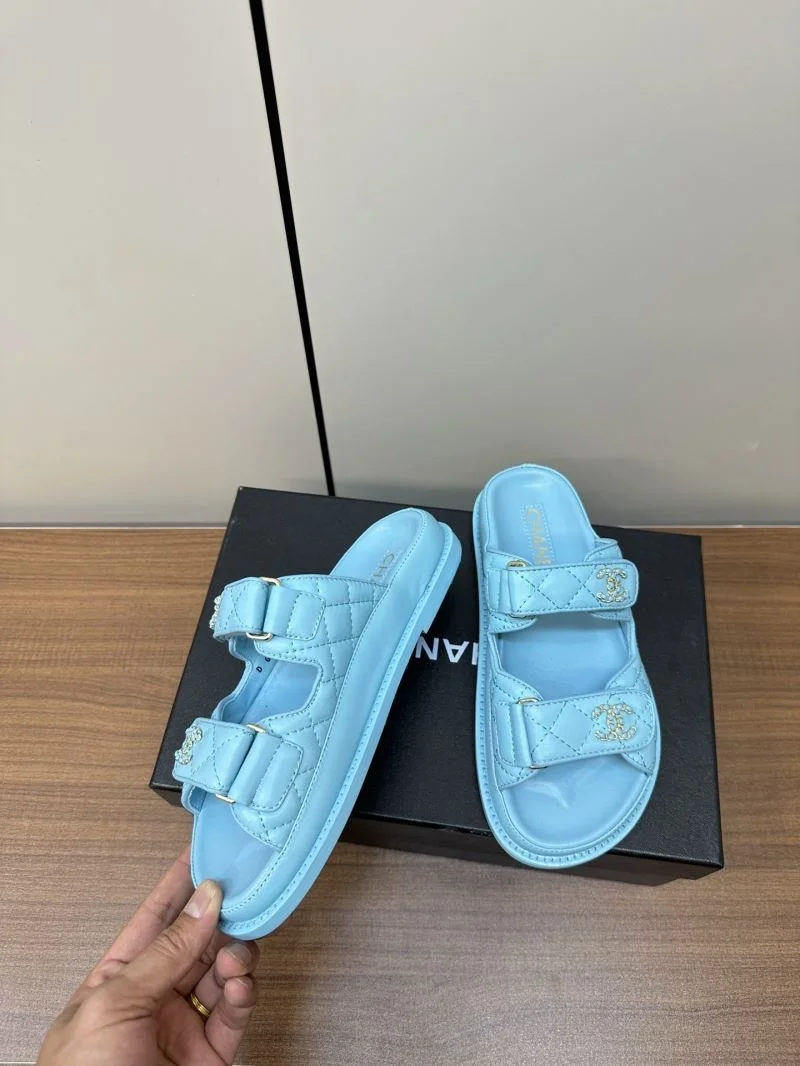 Breathable Chanel Slippers 17376