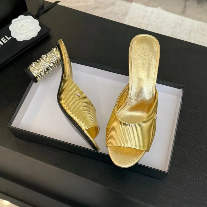 Chanel Slippers Durable 17343