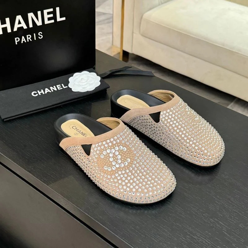 Sustainable Chanel Slippers 17385